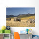 Old Wagons, Foothills, Alberta, Canada Wall Mural