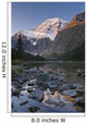 Mount Edith Cavell, Jasper National Park, Alberta, Canada Wall Mural