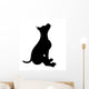 Puppy Dog Illustration Silhouette