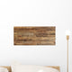 Reclaimed Wood Paneling Texture Wall Decal