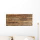Reclaimed Wood Paneling Texture Wall Decal
