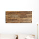 Reclaimed Wood Paneling Texture Wall Decal