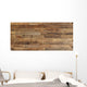 Reclaimed Wood Paneling Texture Wall Decal