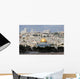 View on old Jerusalem and Dome of the Rock temple Wall Mural