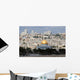 View on old Jerusalem and Dome of the Rock temple Wall Mural