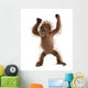 Baby Sumatran Orangutan Standing Wall Decal Design 2