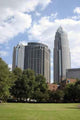 Charlotte Skyline Wall Decal