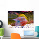 Flowerhorn Cichlid fish Wall Mural
