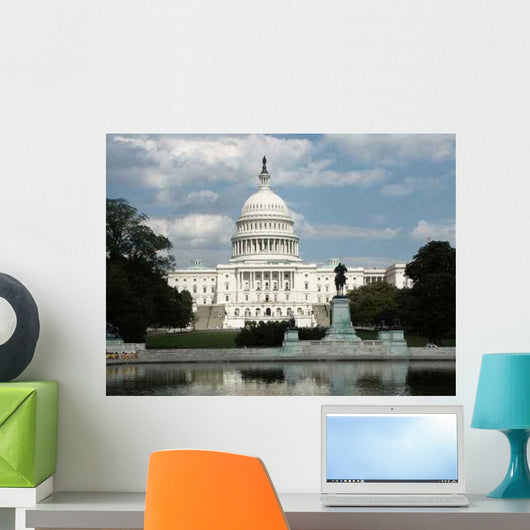 Us Capitol Building Wall Decal