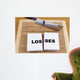 Cutting Losses Wall Mural