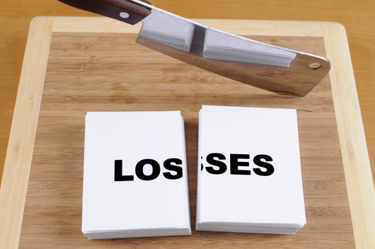 Cutting Losses Wall Mural