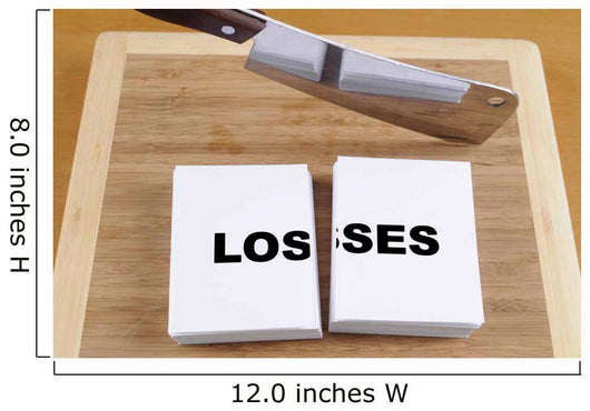 Cutting Losses Wall Mural