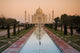 View Of Taj Mahal Reflecting In Pond Wall Mural