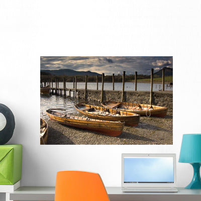 Lake District Cumbria England Wall Mural shown on a wall