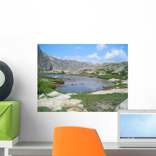 Lac La Restonica Wall Decal Design 2