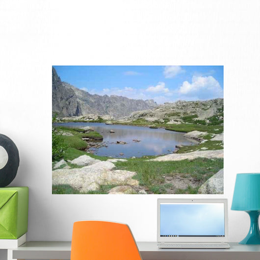 Lac La Restonica Wall Decal Design 2