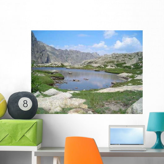 Lac La Restonica Wall Decal Design 2