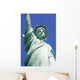 Statue Of Liberty, Lower Manhattan, New York City, New York, Usa Wall Mural