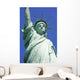 Statue Of Liberty, Lower Manhattan, New York City, New York, Usa Wall Mural