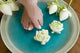 Lotus Flower Aromatherapy Spa for Feet 4 Wall Mural