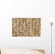 Straw Mat Wall Mural