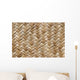 Straw Mat Wall Mural