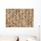 Straw Mat Wall Mural