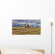 Remote Landscape With Mountains In Background Wall Mural