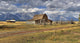 Remote Landscape With Mountains In Background Wall Mural