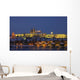 Prague Castle with Charles bridge, Prague, Czech Republic Wall Mural