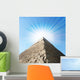 Egyptian Pyramids with Sun