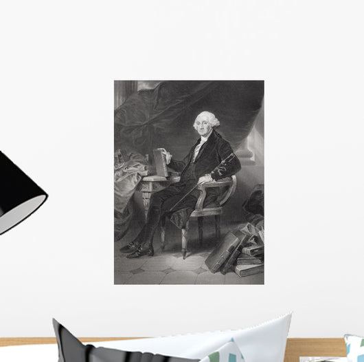 George Washington From Painting By Alonzo Chappel Wall Mural
