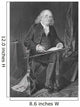 Benjamin Franklin From Painting By Alonzo Chappel Wall Mural
