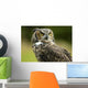 Horned Owl Wall Decal