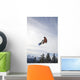 Man Snowboarding, Jumping In Mid-Air Wall Mural