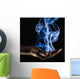 Smoke Wisps From A Hand Wall Mural