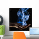 Smoke Wisps From A Hand Wall Mural