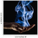 Smoke Wisps From A Hand Wall Mural