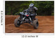 Atv Racer Wall Decal