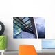 Business Buildings Architecture on Sky Background Wall Mural