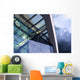 Business Buildings Architecture on Sky Background Wall Mural