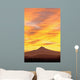 Sunrise Over Mount Hood, Portland, Oregon, Usa Wall Mural