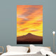 Sunrise Over Mount Hood, Portland, Oregon, Usa Wall Mural