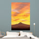 Sunrise Over Mount Hood, Portland, Oregon, Usa Wall Mural
