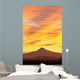 Sunrise Over Mount Hood, Portland, Oregon, Usa Wall Mural
