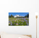 Wildflower Meadow, Mount Rainier National Park, Washington, Usa Wall Mural