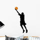 basketball player silhouette Wall Decal