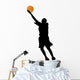 basketball player silhouette Wall Decal