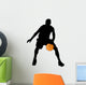 Basketball Player Silhouette Wall Decal