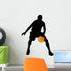Basketball Player Silhouette Wall Decal